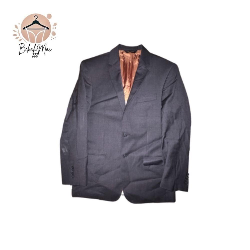 Jos A Bank Joseph Slim Fit Charcoal Weave Solid Blazer, Size 40R